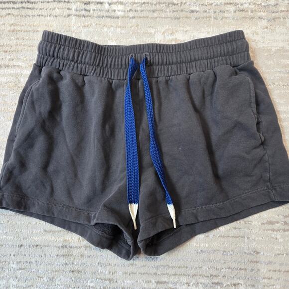 Mother Move It Knock Out Short Sweat Short Lounge Athletic Sleep Gray Medium - Picture 1 of 6